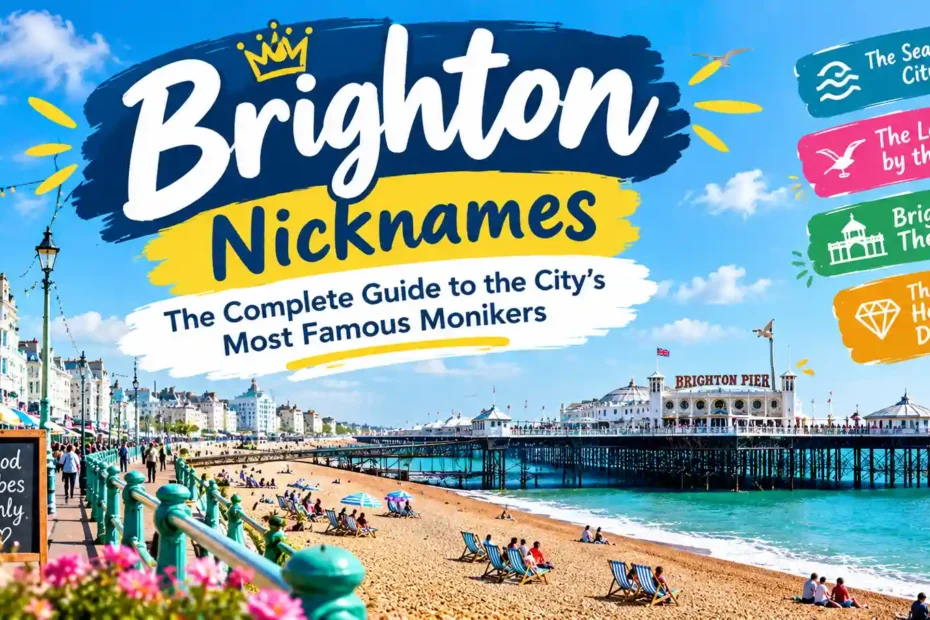 Brighton Nicknames The Complete Guide to the City's Most Famous Monikers