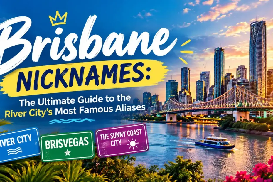 Brisbane Nicknames The Ultimate Guide to the River City's Most Famous Aliases