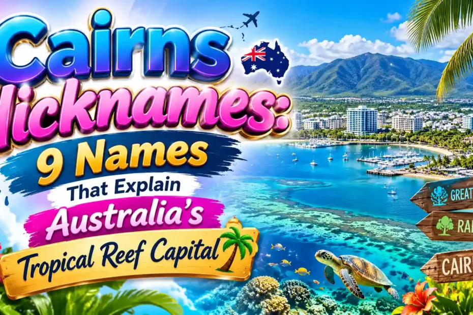 Cairns Nicknames 9 Names That Explain Australia’s Tropical Reef Capital🌴