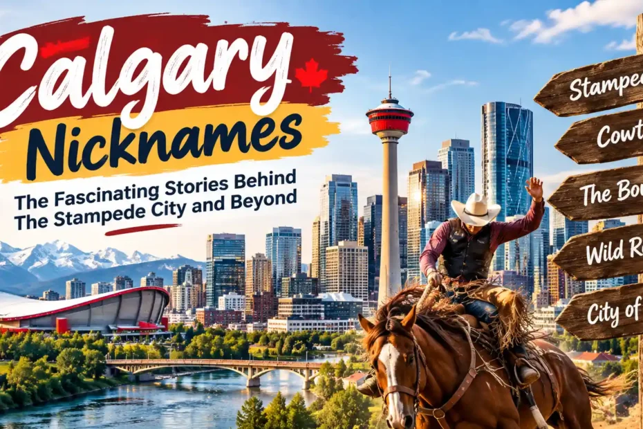 Calgary Nicknames The Fascinating Stories Behind The Stampede City and Beyond
