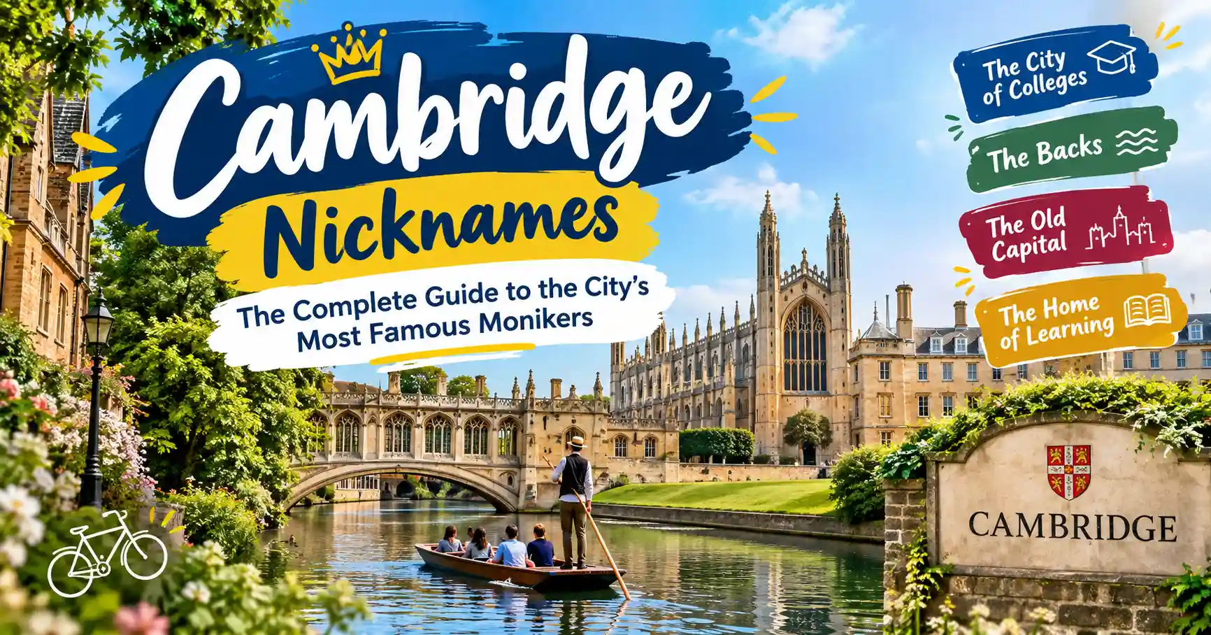 Cambridge Nicknames The Complete Guide to the City's Most Famous Monikers