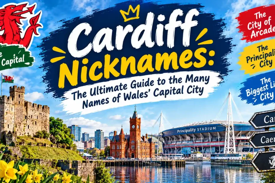 Cardiff Nicknames The Ultimate Guide to the Many Names of Wales' Capital City