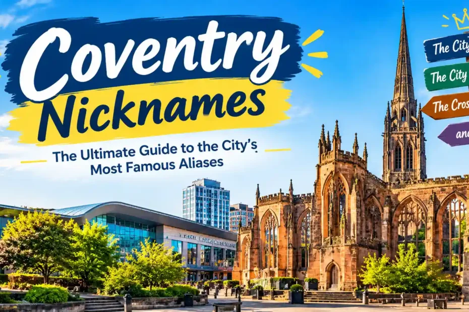 Coventry Nicknames The Ultimate Guide to the City's Most Famous Aliases ๐๏ธ