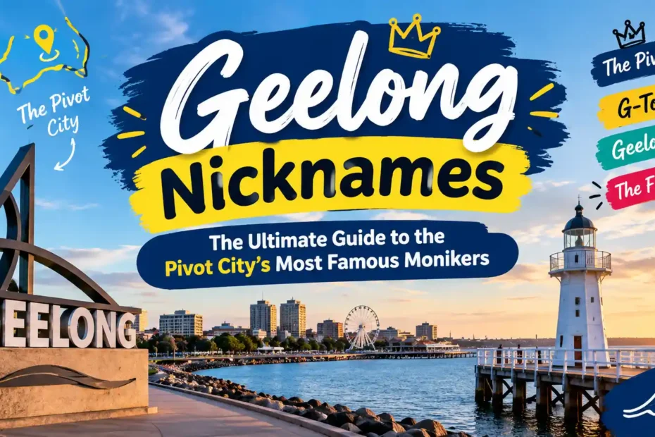 Geelong Nicknames The Ultimate Guide to the Pivot City's Most Famous Monikers