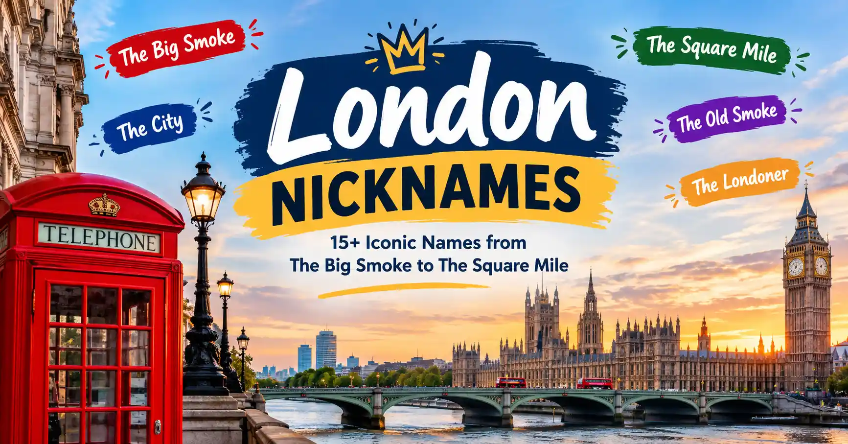 London Nicknames 15+ Iconic Names from The Big Smoke to The Square Mile