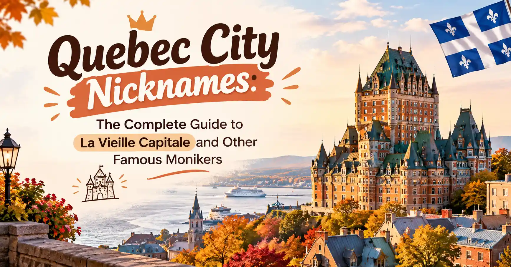 Quebec City Nicknames The Complete Guide to La Vieille Capitale and Other Famous Monikers🏰