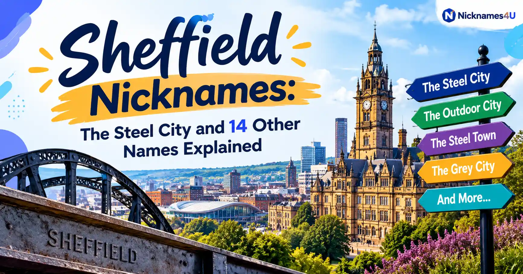 Sheffield Nicknames The Steel City and 14 Other Names Explained