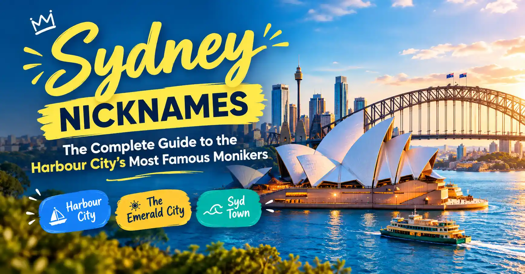 Sydney Nicknames The Complete Guide to the Harbour City's Most Famous Monikers