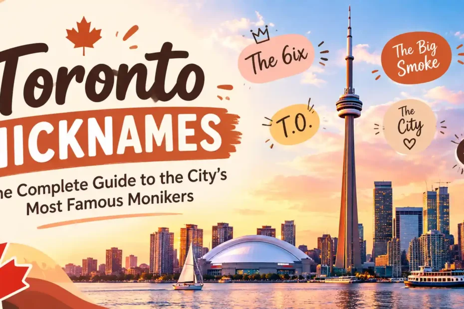 Toronto Nicknames The Complete Guide to the City's Most Famous Monikers