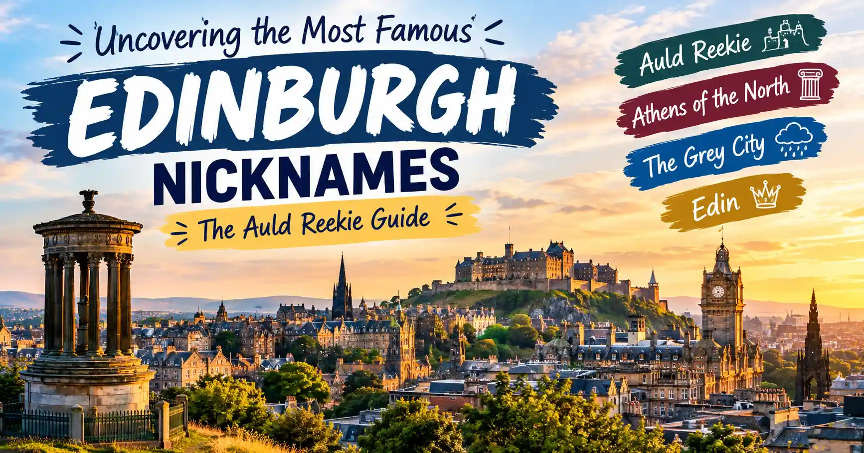 Uncovering the Most Famous Edinburgh Nicknames The Auld Reekie Guide