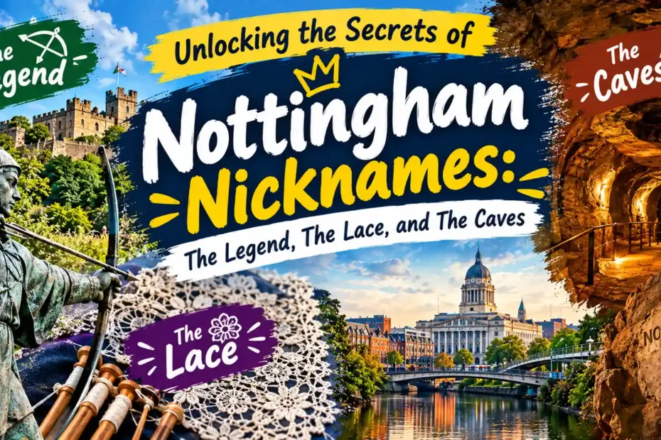 Unlocking the Secrets of Nottingham Nicknames The Legend, The Lace, and The Caves