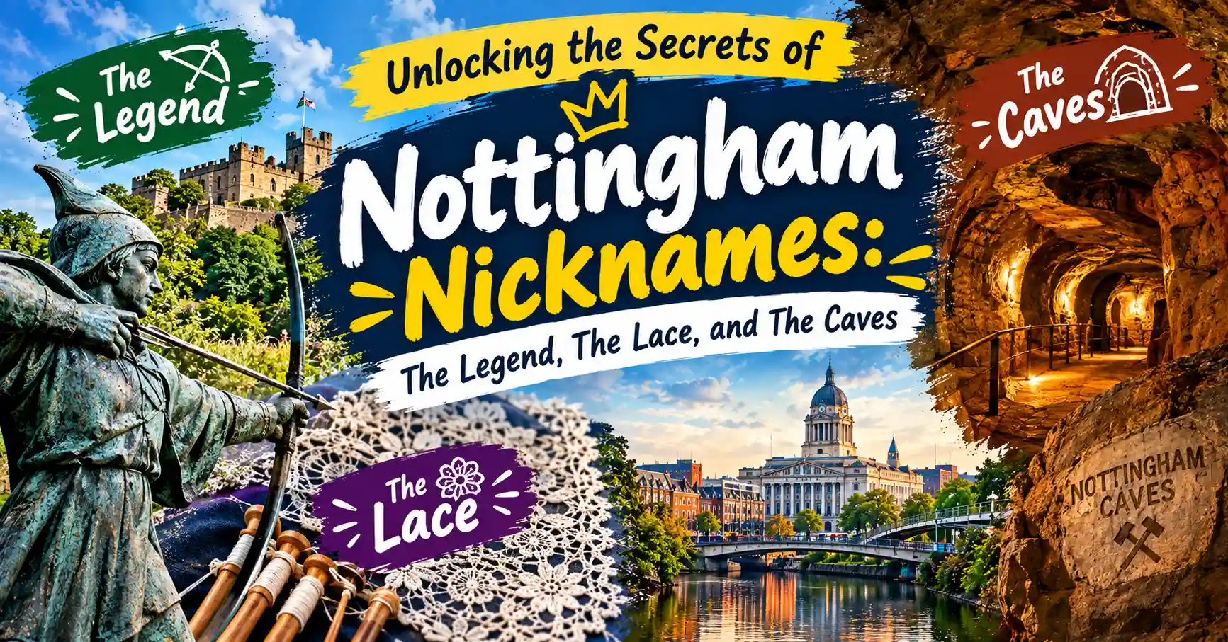 Unlocking the Secrets of Nottingham Nicknames The Legend, The Lace, and The Caves