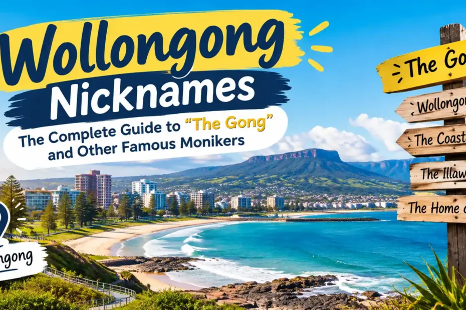 Wollongong Nicknames The Complete Guide to The Gong and Other Famous Monikers