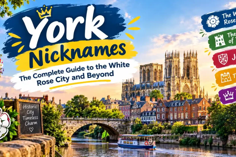 York Nicknames The Complete Guide to the White Rose City and Beyond