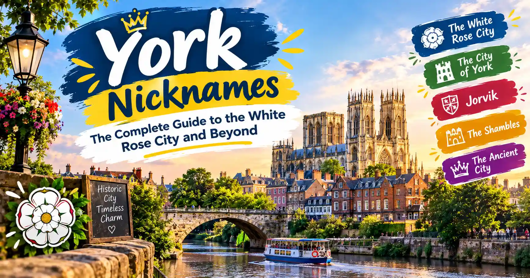 York Nicknames The Complete Guide to the White Rose City and Beyond