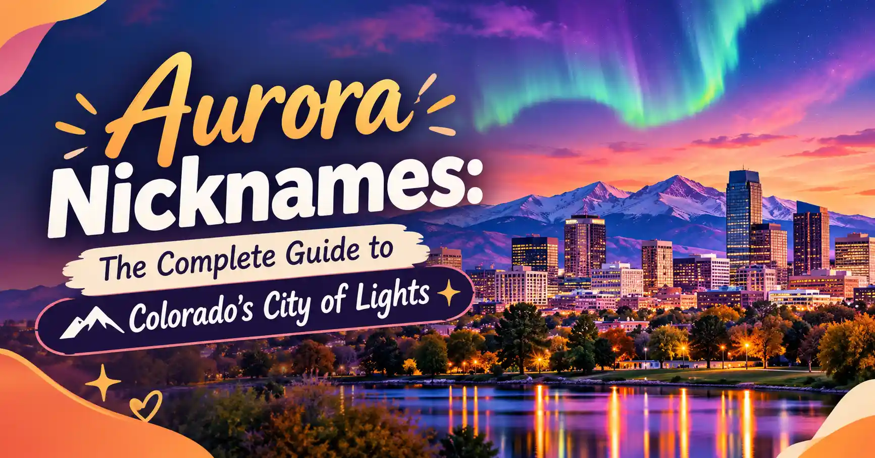Aurora Nicknames The Complete Guide to Colorado's City of Lightsπ