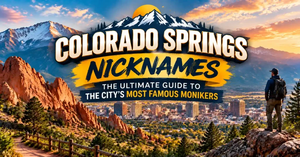 Colorado Springs Nicknames The Ultimate Guide to the City's Most Famous Monikers