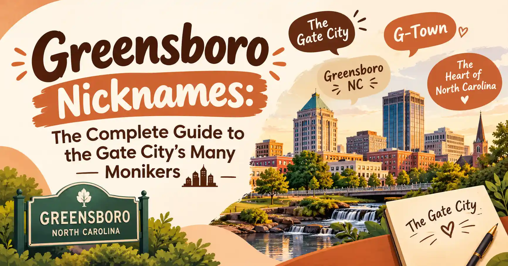 Greensboro Nicknames The Complete Guide to the Gate City's Many Monikers đī¸