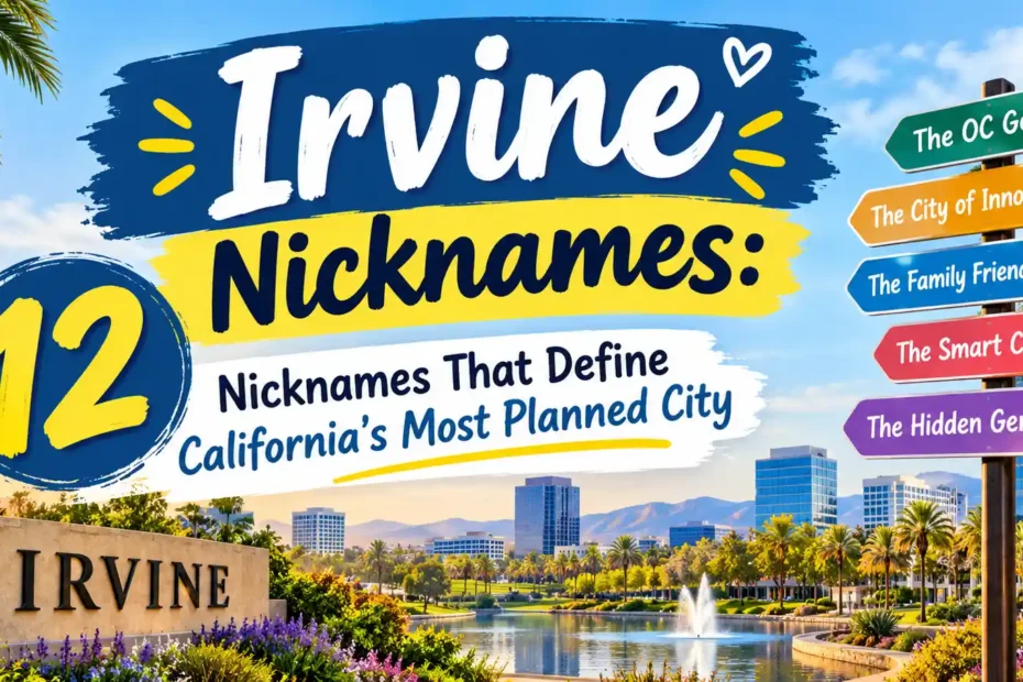 Irvine Nicknames 12 Nicknames That Define California's Most Planned City