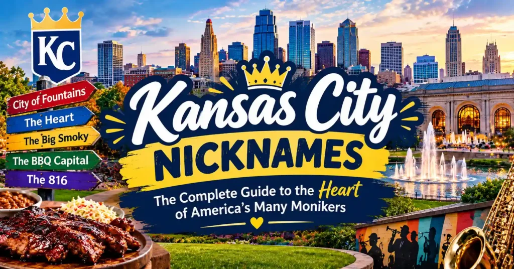 Kansas City Nicknames The Complete Guide to the Heart of America's Many Monikers 🌟
