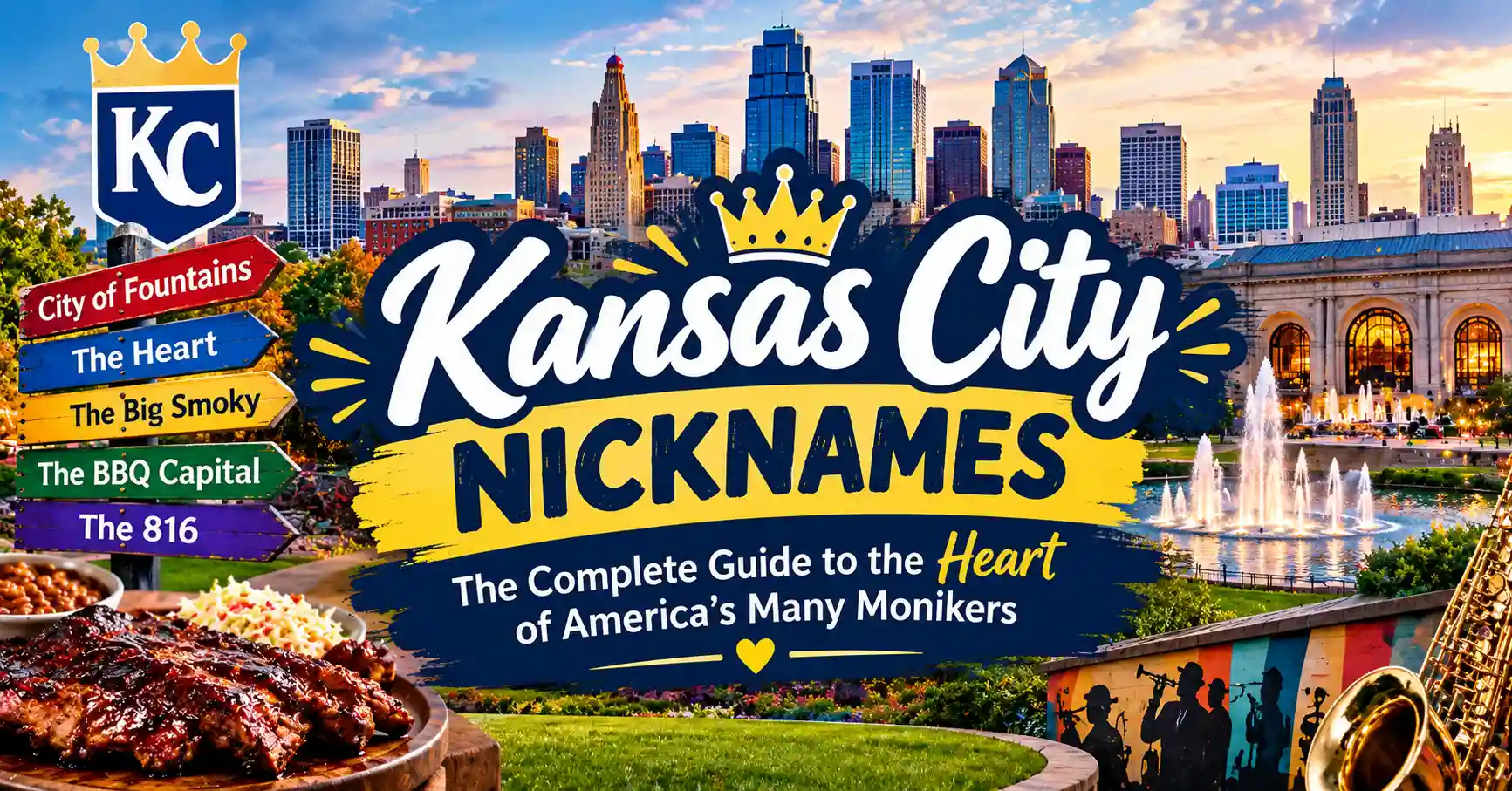 Kansas City Nicknames The Complete Guide to the Heart of America's Many Monikers 🌟