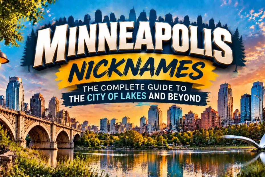 Minneapolis Nicknames: The Complete Guide to the City of Lakes and Beyond