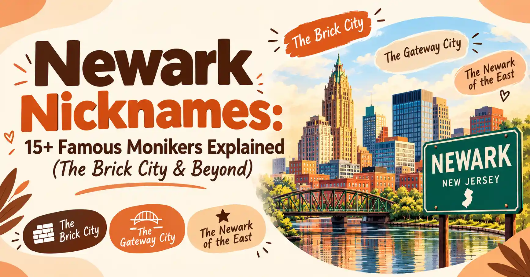 Newark Nicknames 15+ Famous Monikers Explained (The Brick City & Beyond)