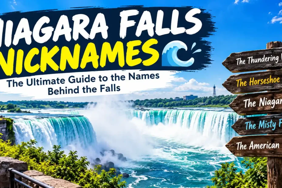 Niagara Falls Nicknames The Ultimate Guide to the Names Behind the Falls 🌊