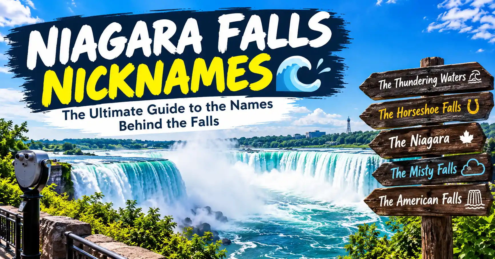 Niagara Falls Nicknames The Ultimate Guide to the Names Behind the Falls 🌊