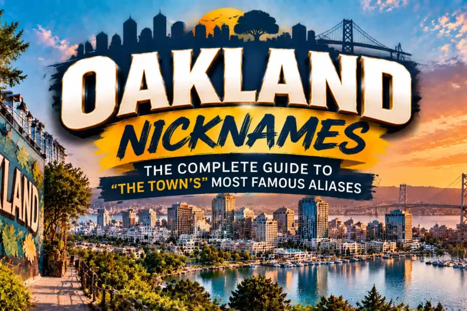 Oakland Nicknames: The Complete Guide to “The Town’s” Most Famous Aliases 🏙️