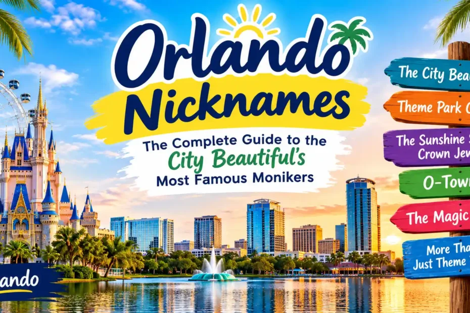 Orlando Nicknames The Complete Guide to the City Beautiful's Most Famous Monikers