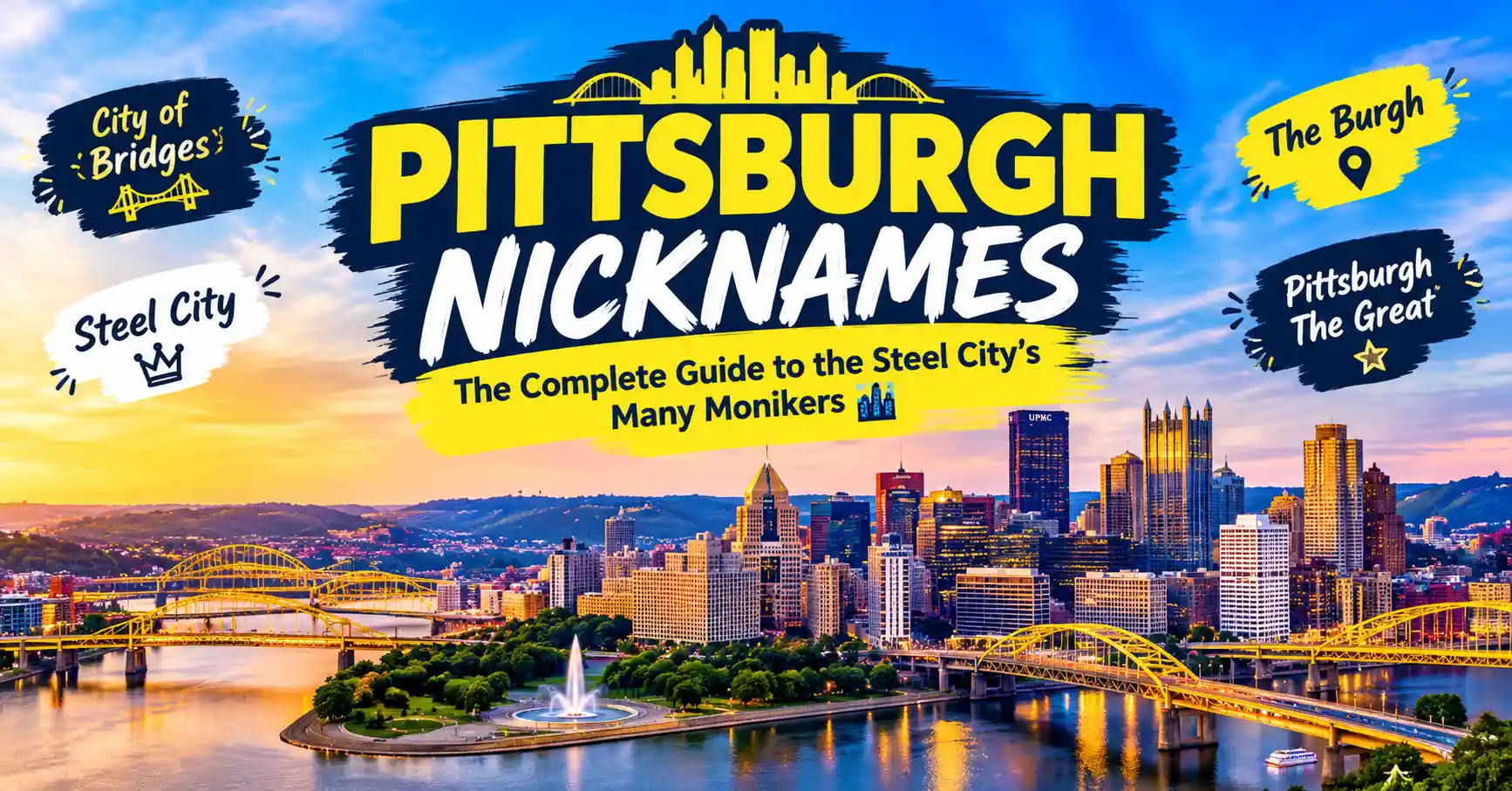 Pittsburgh Nicknames The Complete Guide to the Steel City's Many Monikers 🏙️