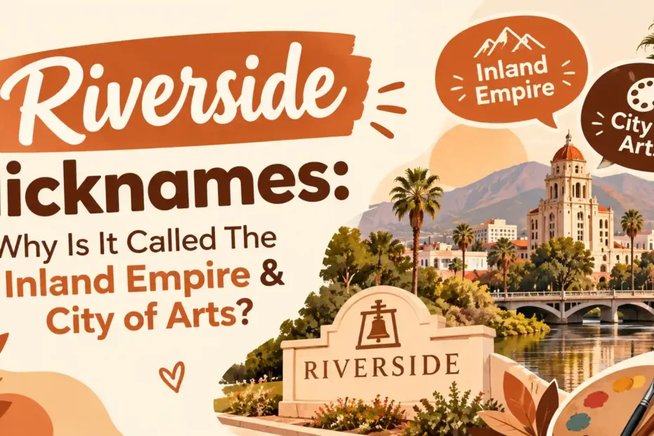 Riverside Nicknames Why Is It Called The Inland Empire & City of Arts