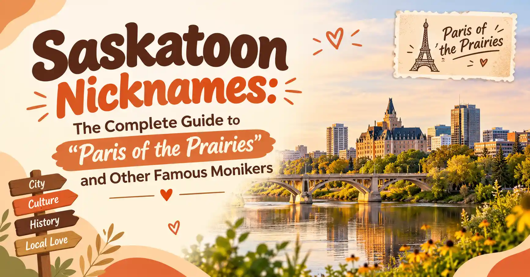Saskatoon Nicknames The Complete Guide to Paris of the Prairies and Other Famous Monikers
