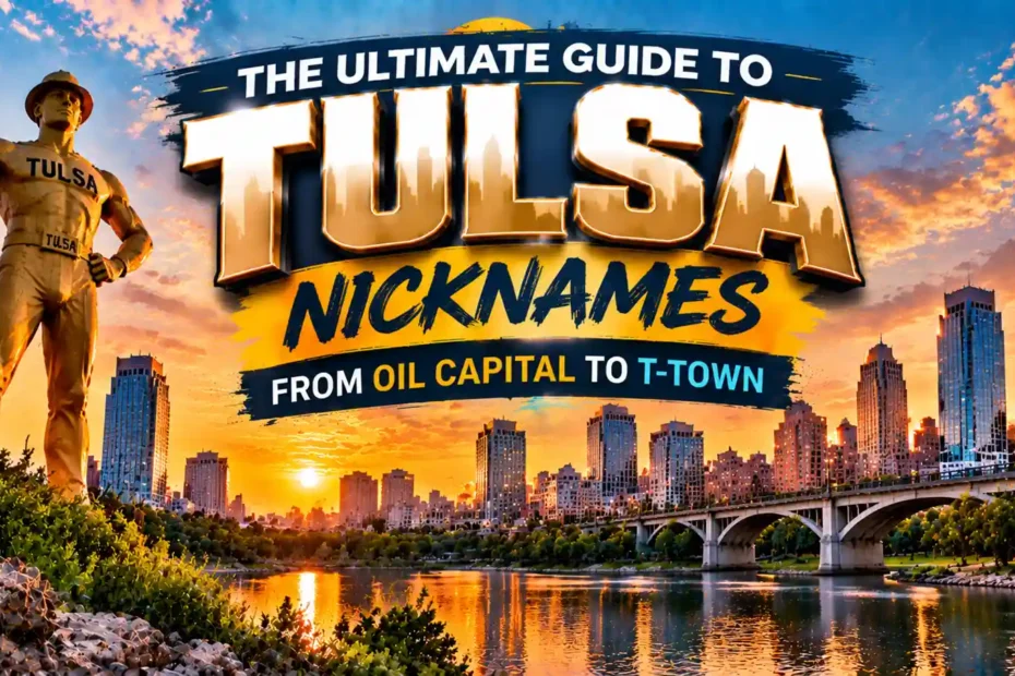 The Ultimate Guide to Tulsa Nicknames: From Oil Capital to T-Town 🏙️